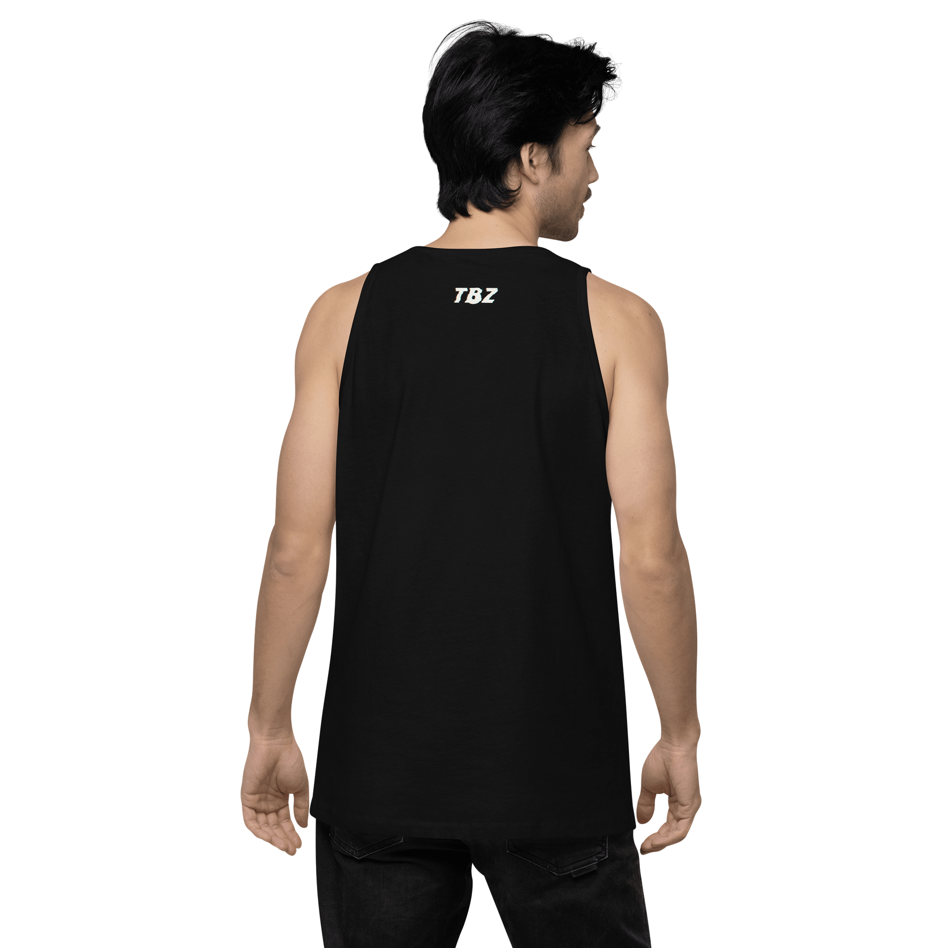 The Beard Zone Glitched Tank Top product image (6)