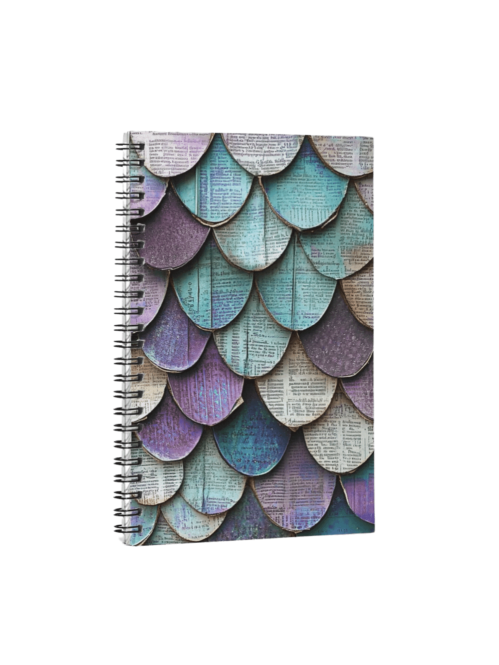 Mosaic Mermaid Scales: Spiral Notebook product image (1)
