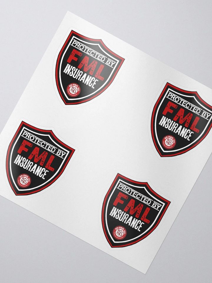 FML Insurance Sticker Sheet product image (2)