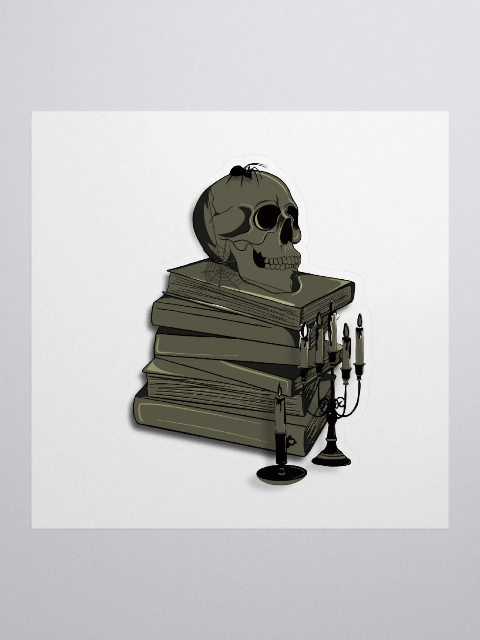 Grim Reader Sticker product image (1)