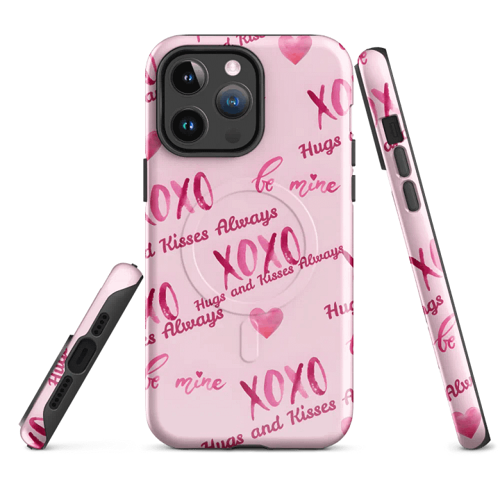 XOXO Hugs & Kisses iPhone MagSafe® Tough Case product image (1)