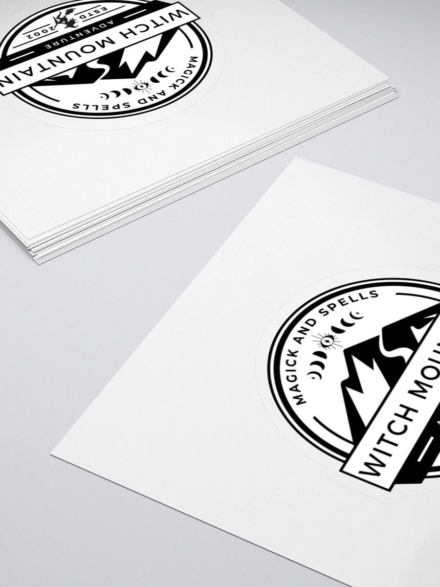 Witch Mountain Moon Phase Stickers product image (4)