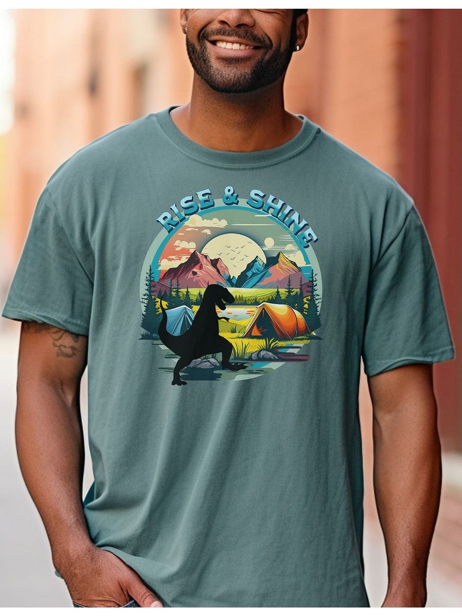 Rise and Shine Camping T- Shirt product image (1)