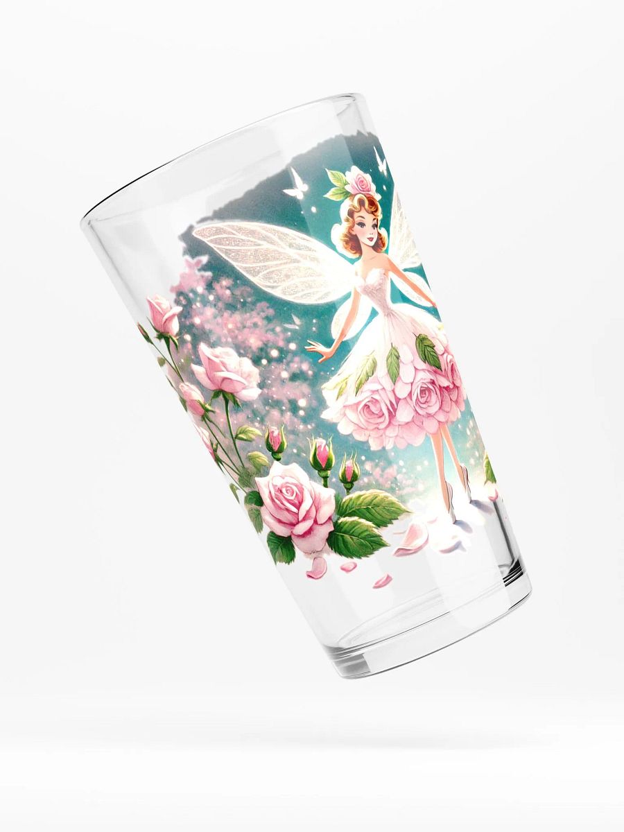 Rose Fairy 16 oz Drinking Glass - Enchanting Glassware product image (4)