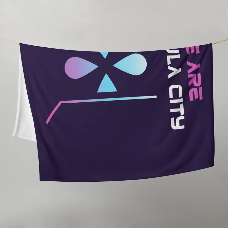 Nebula City Dreams Throw Blanket product image (21)