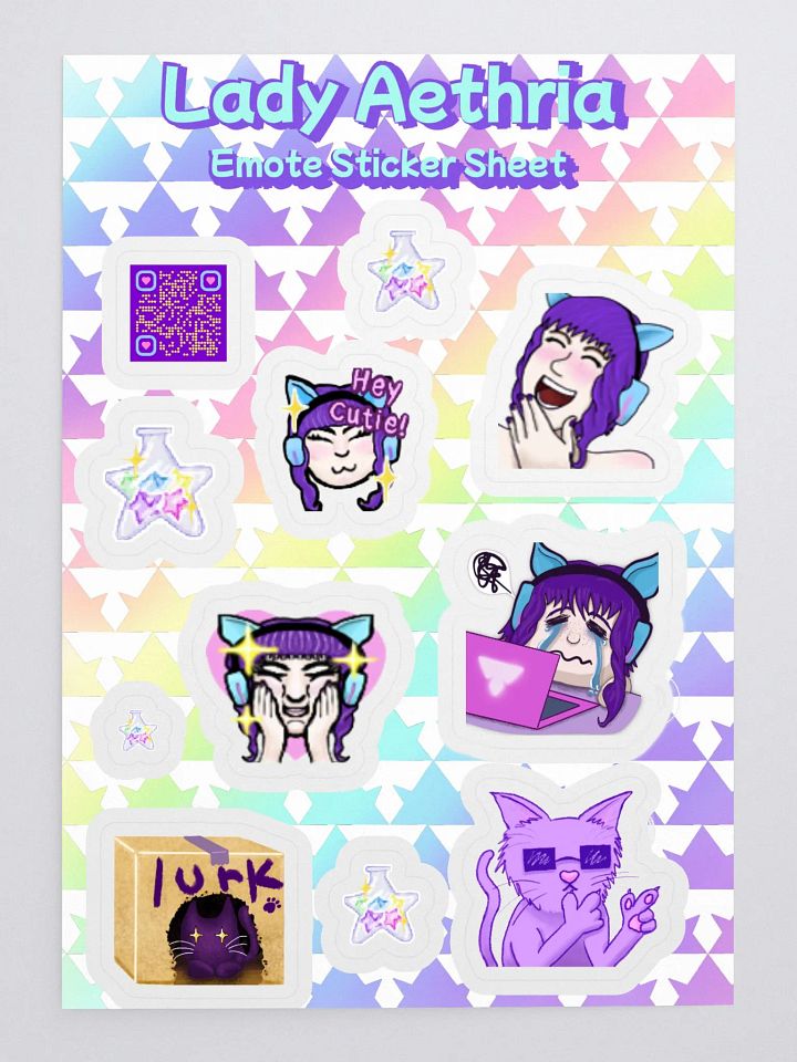 Emote Sticker Sheet product image (1)