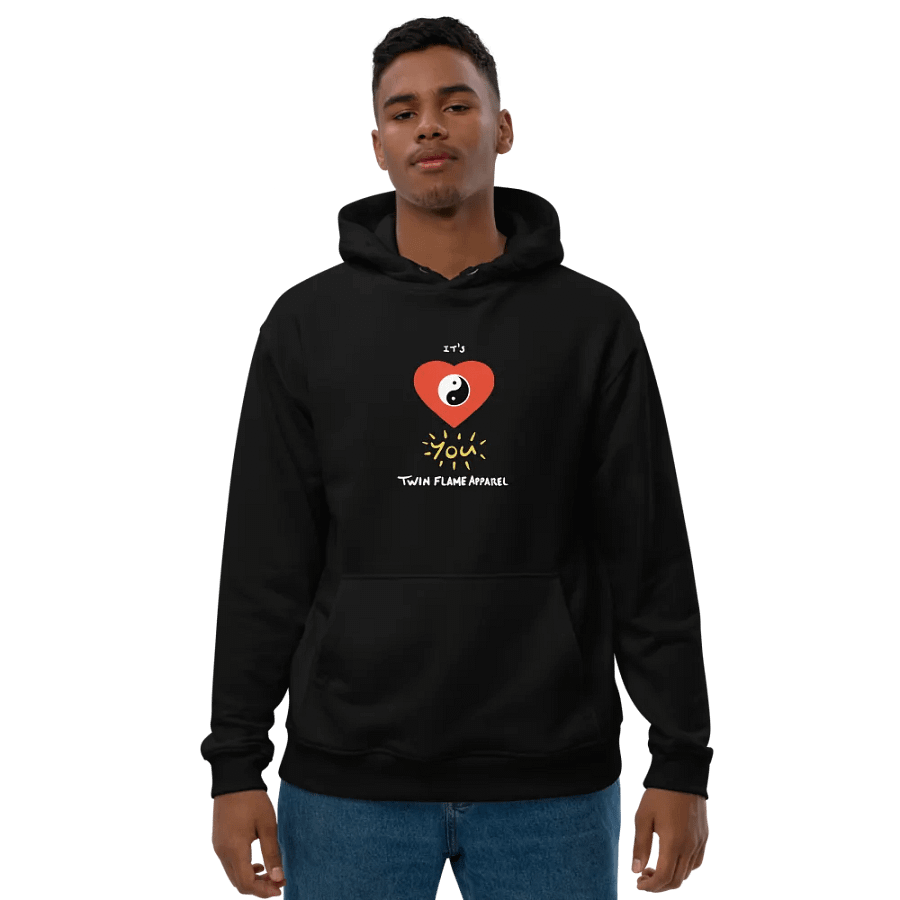 'Harmonious Heart' Organic Cotton Eco Hoodie product image (1)