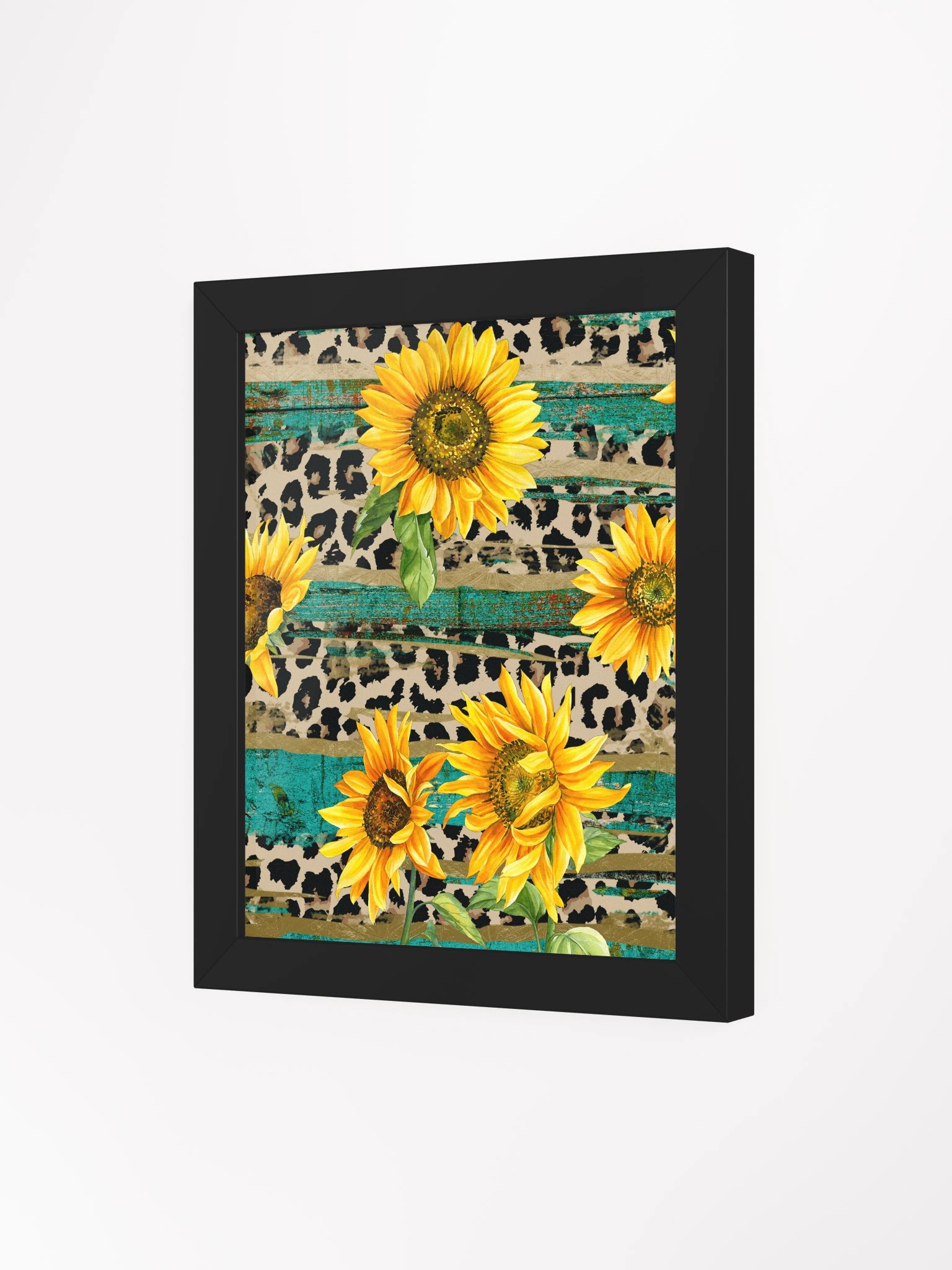 Sunflower Splendor Framed Matte Poster product image (3)