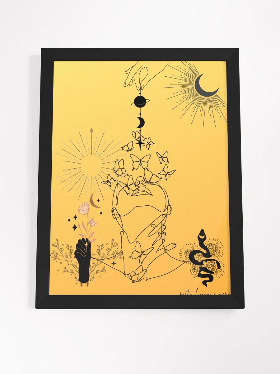 east of a cold red sun - framed design product image (4)