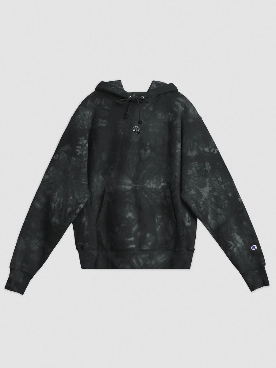 AEVUM Band Emblem Tie-Dye Hoodie product image (1)