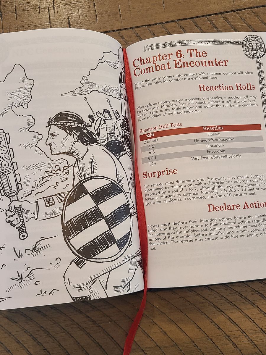Macuahuitl: Whitebox Roleplaying in the Aztec Empire - Hardcover product image (3)