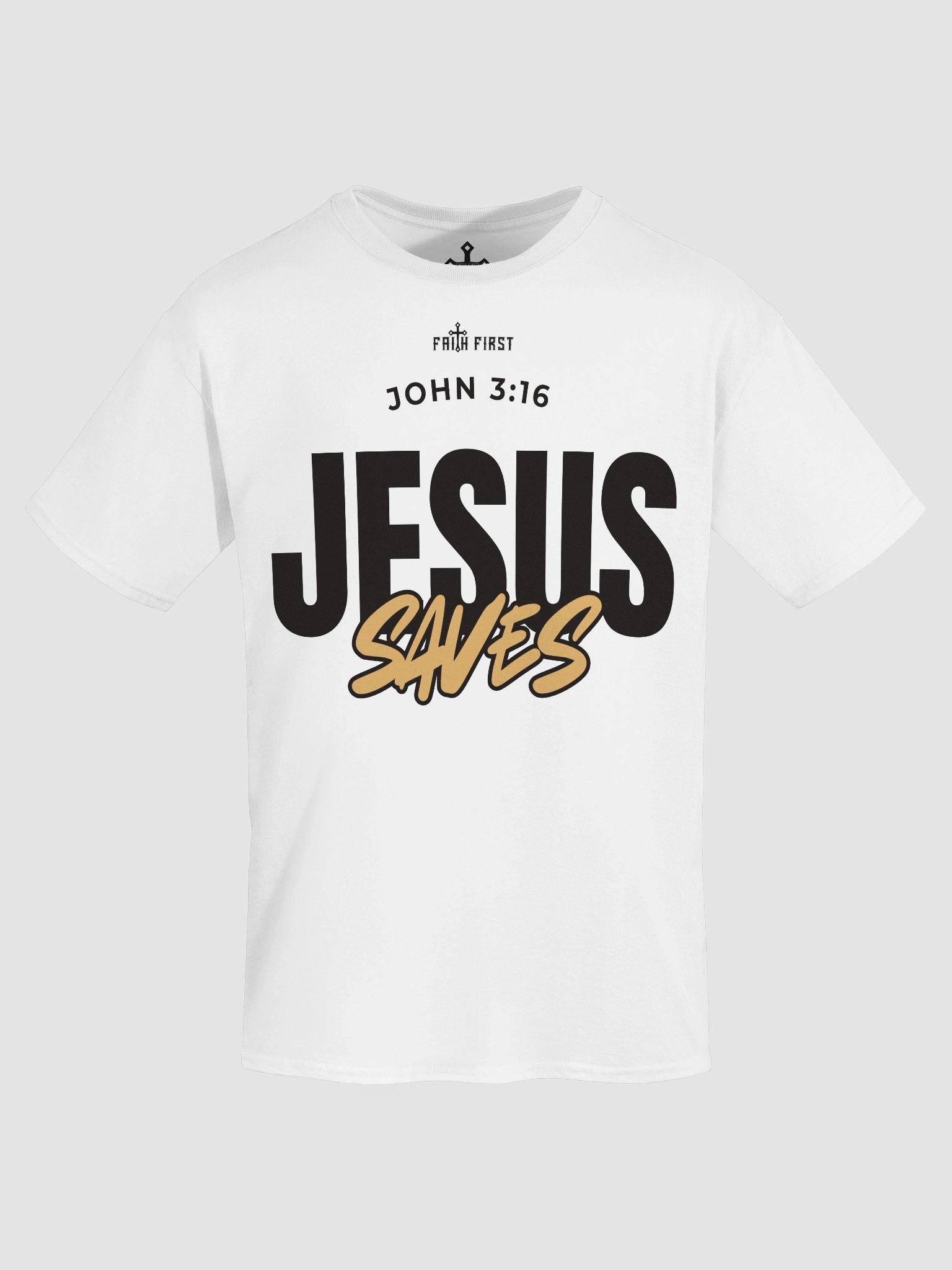 John 3:16 - Jesus Saves Unisex T-Shirt product image (1)