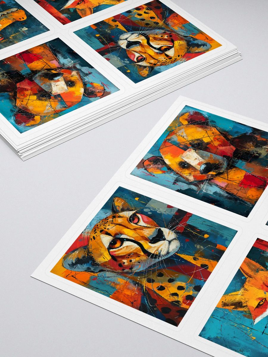 Abstract Wild Animals: Neo-Expressionist Art product image (11)
