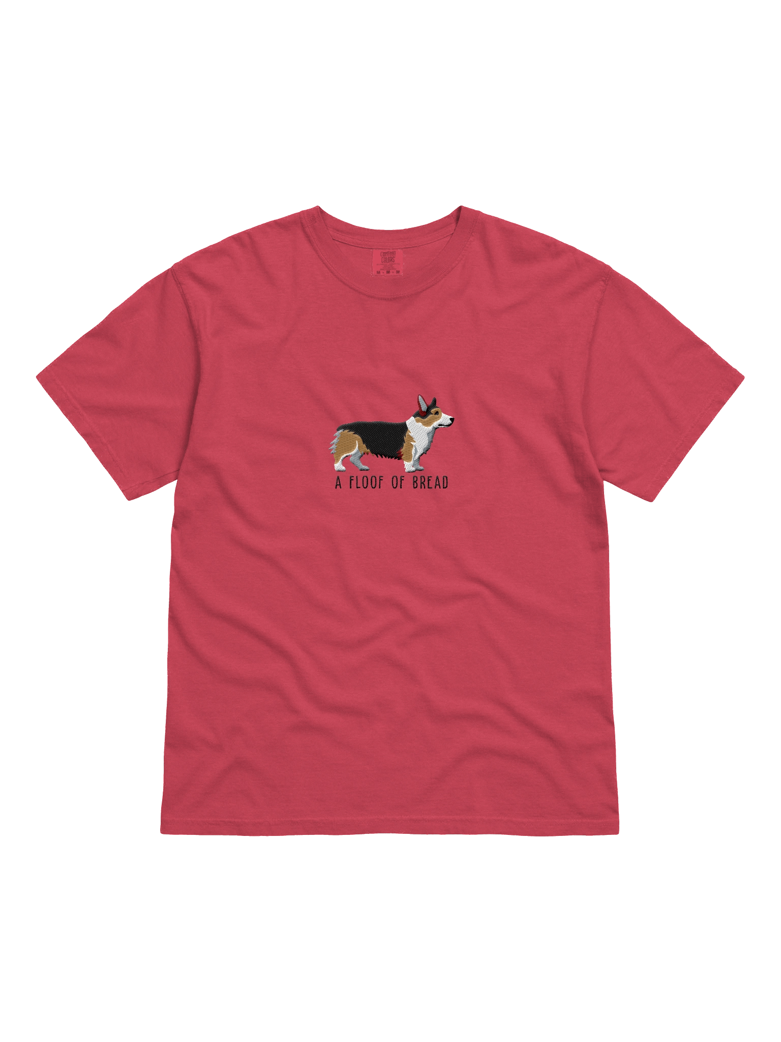 A Floof of Bread T-Shirt(Embroidered) of a Pembroke Welsh Corgi(Sable) product image (11)