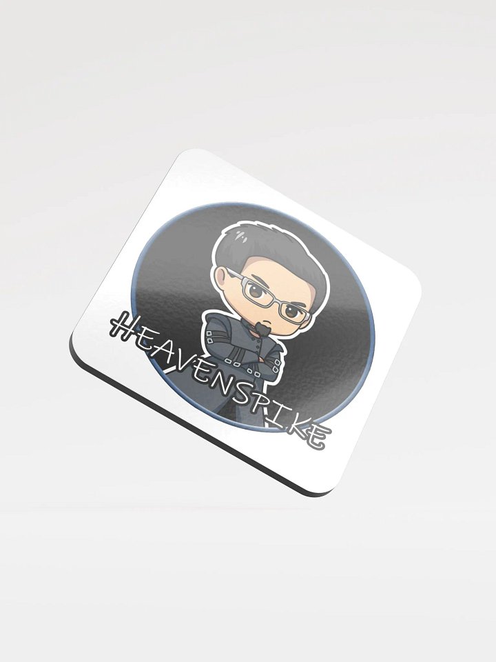 Heavenspike's Chibi Logo Cork Coaster product image (1)
