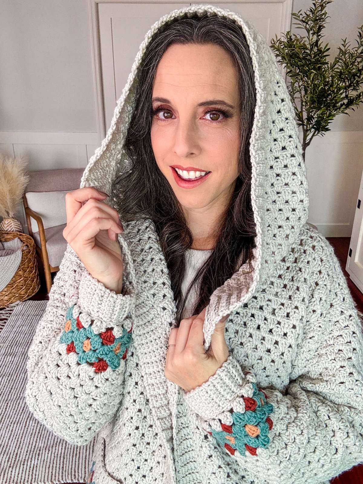 Gemstone Granny Crochet Cardigan Pattern product image (6)