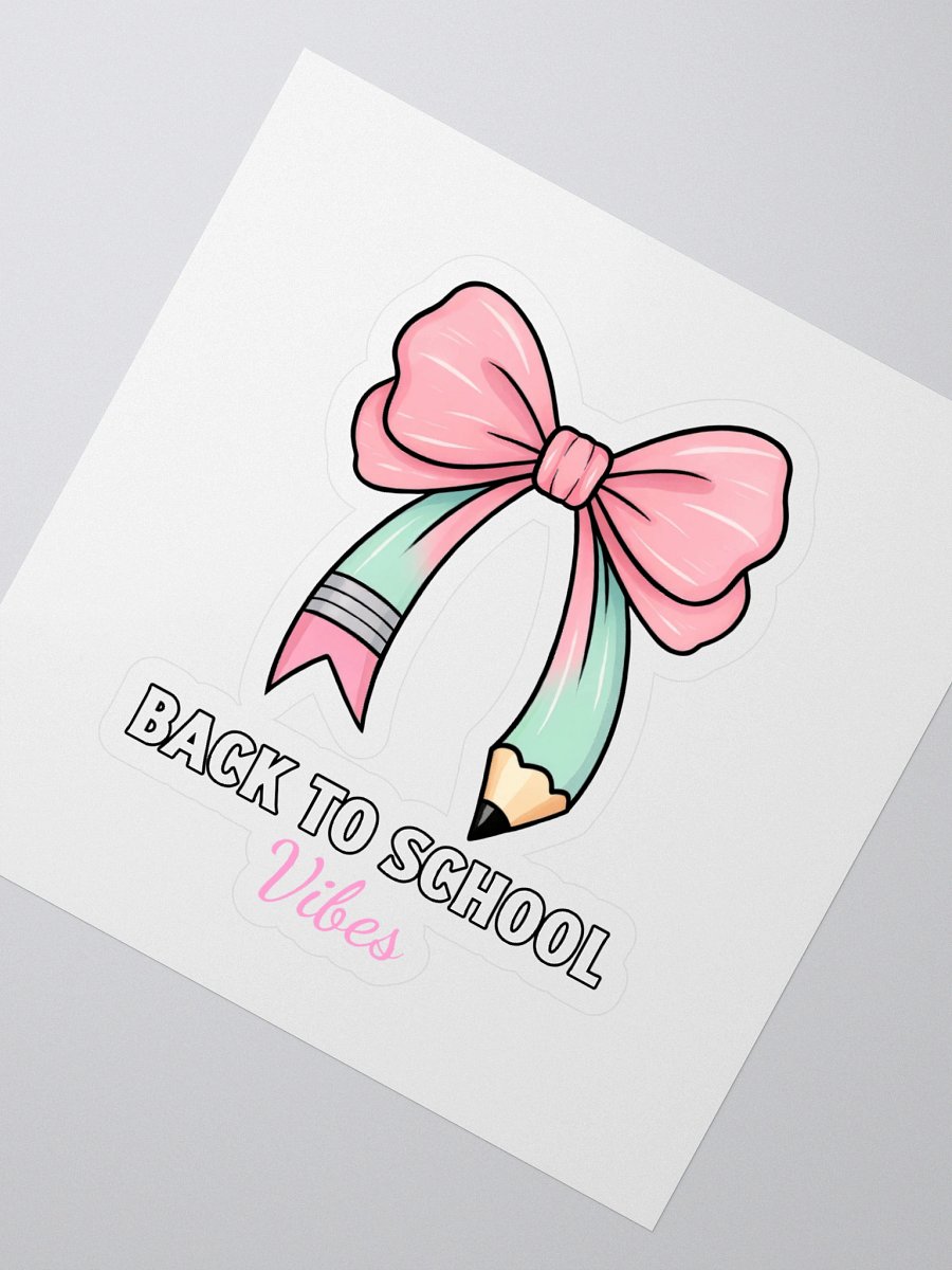 Chic Back to School Vibes Stickers product image (2)