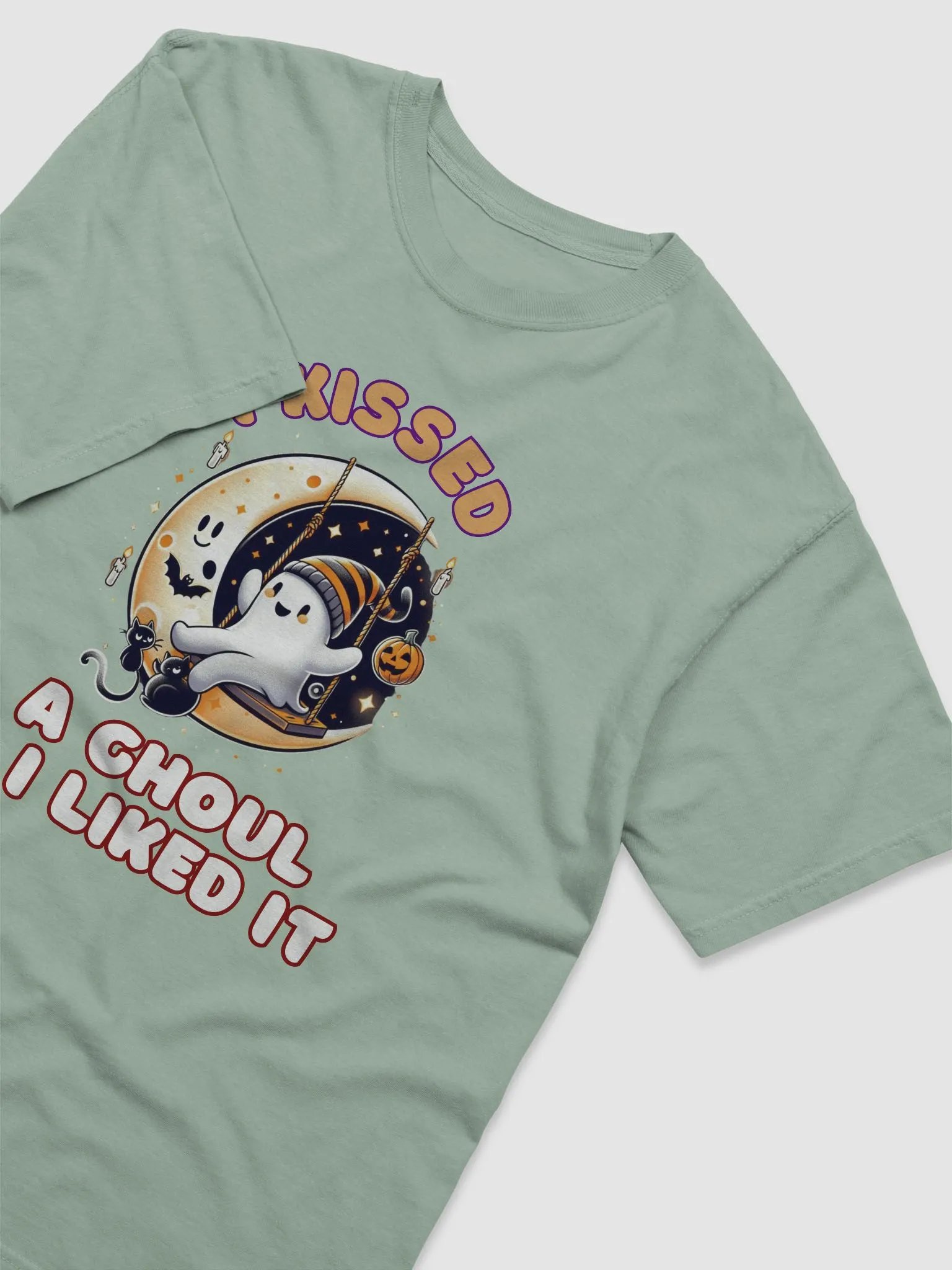 Kissed a Ghoul Halloween T-Shirt product image (2)