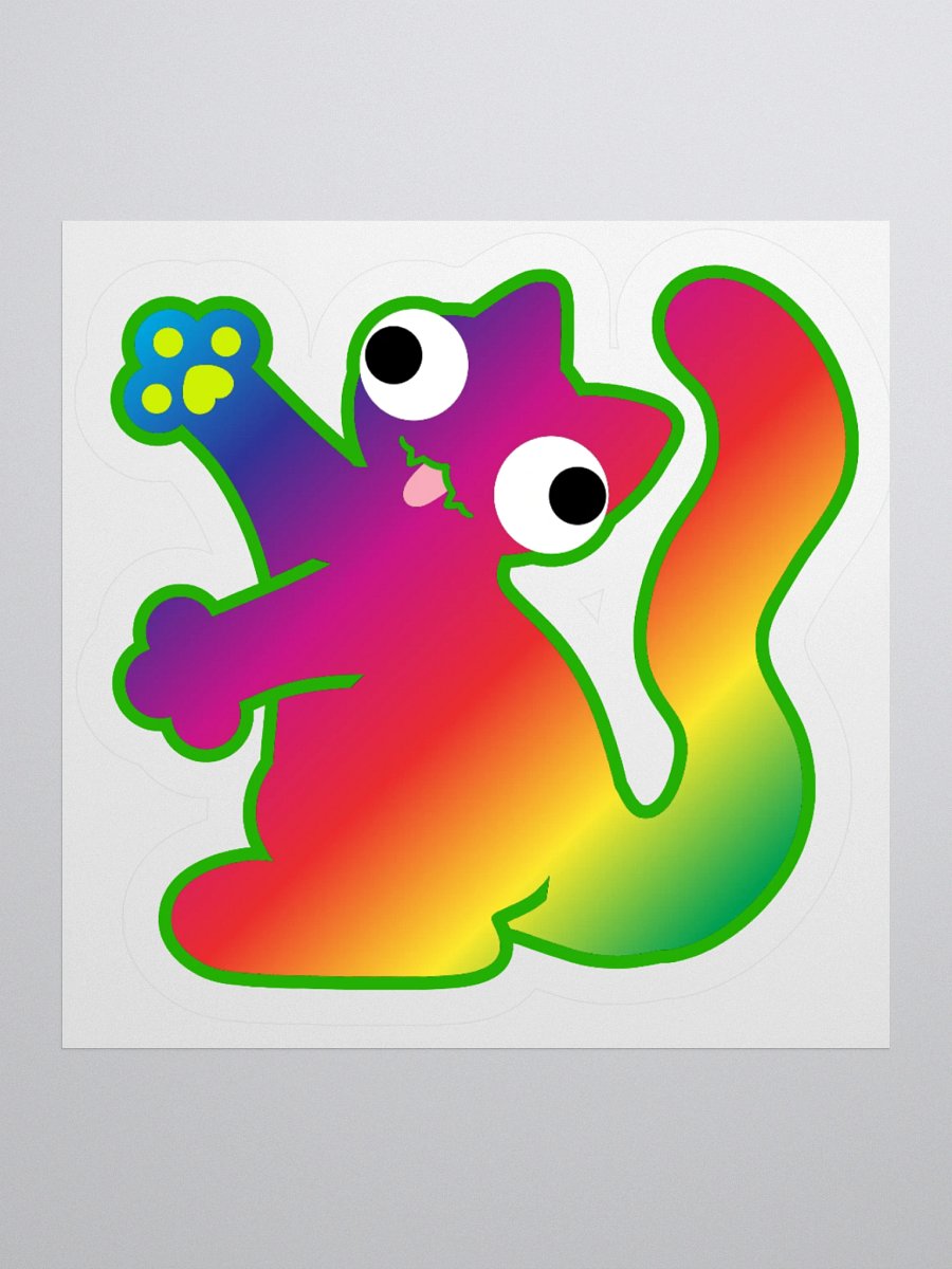 Sticker - Rainbow DerpCat II product image (1)