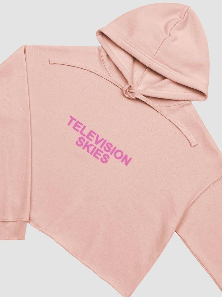 TELEVISION SKIES CROP HOODIE product image (2)
