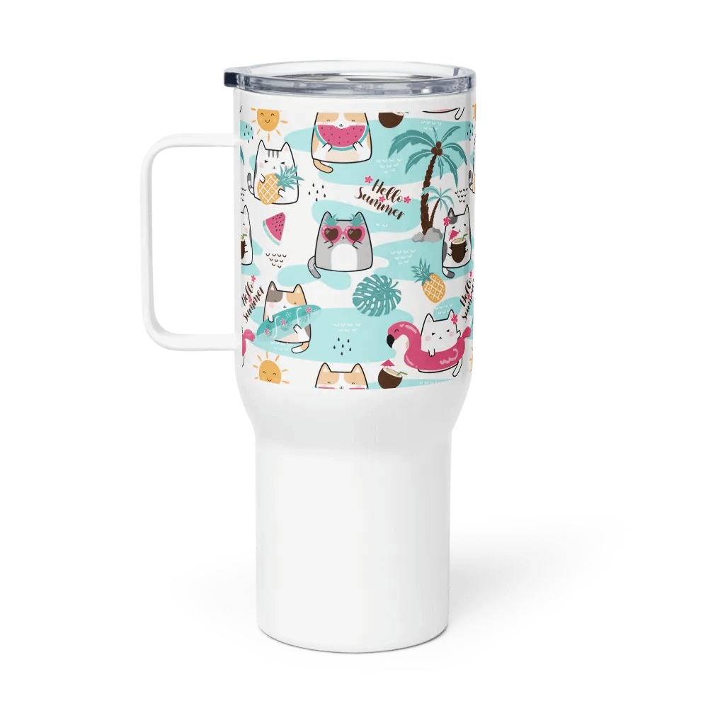 Hello Summer 20oz Stainless Steel Tumbler product image (6)