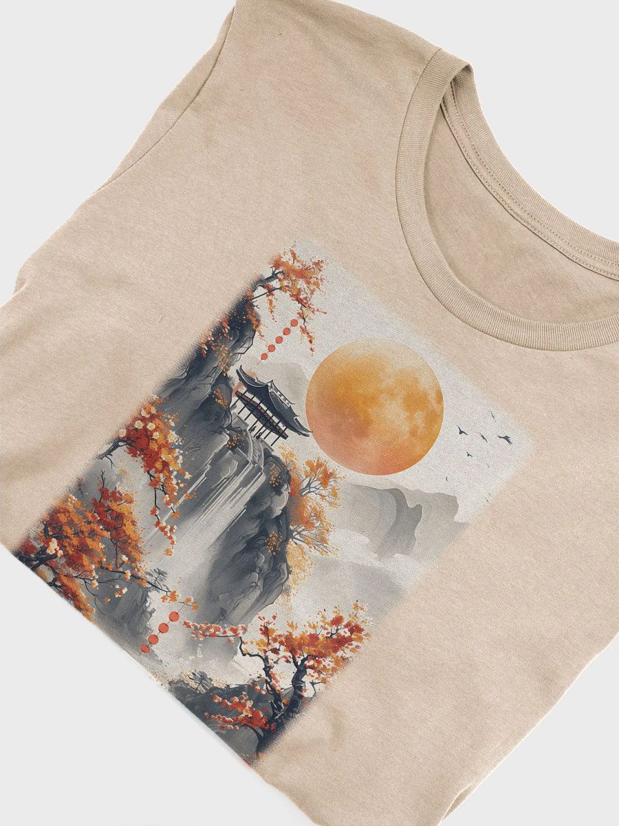 Japanese scene with red moon #2 product image (29)