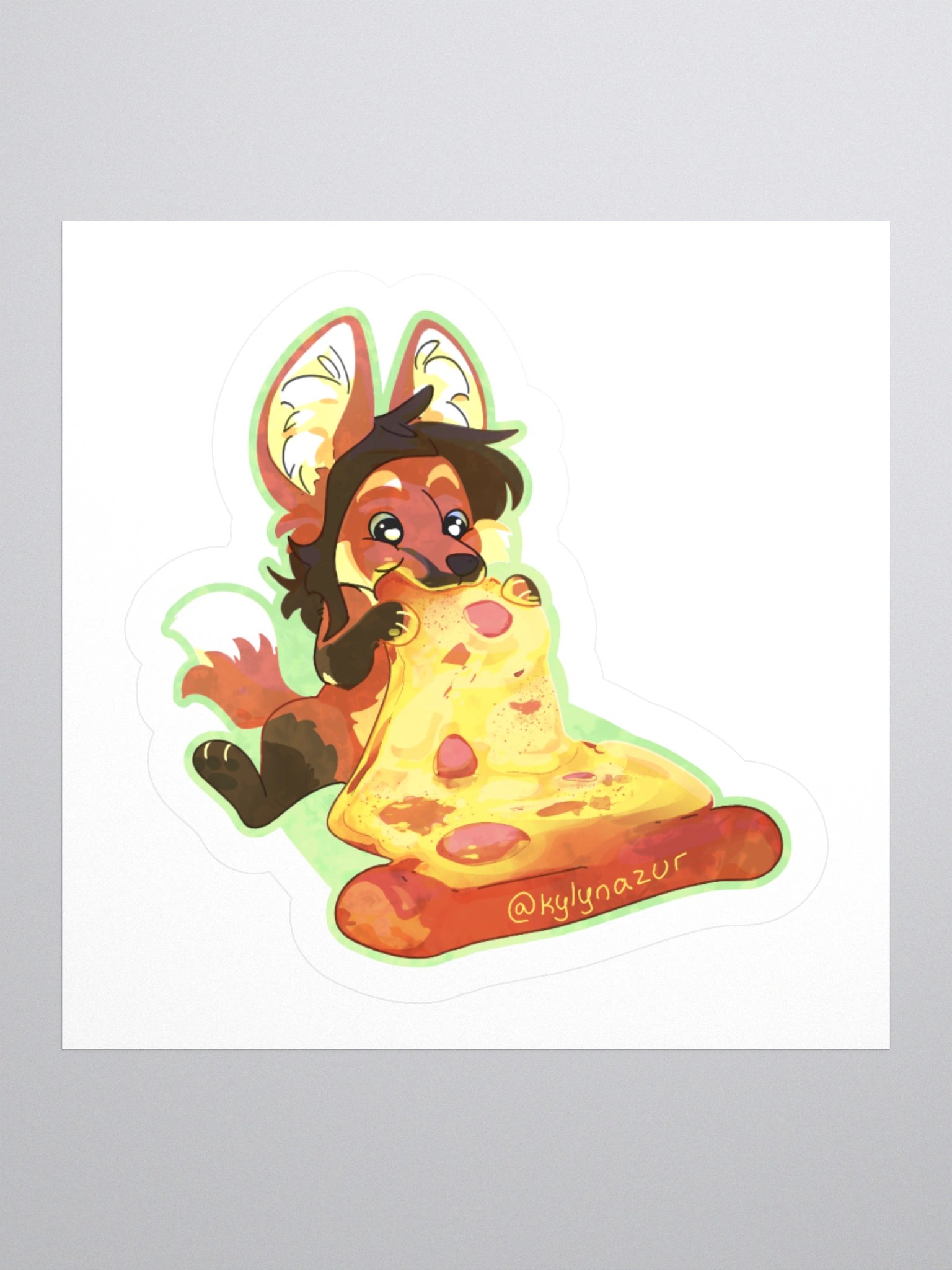 Tachyon Pizza Sticker product image (1)