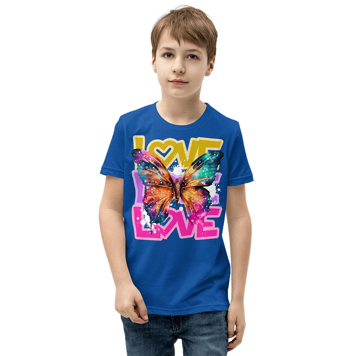 Love Butterfly Youth T-Shirt product image (54)