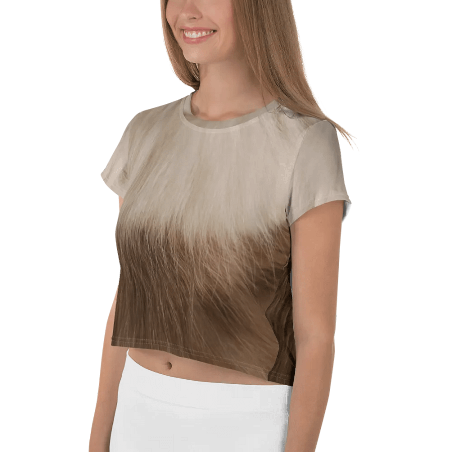Ragdoll Cat Crop Tee product image (7)