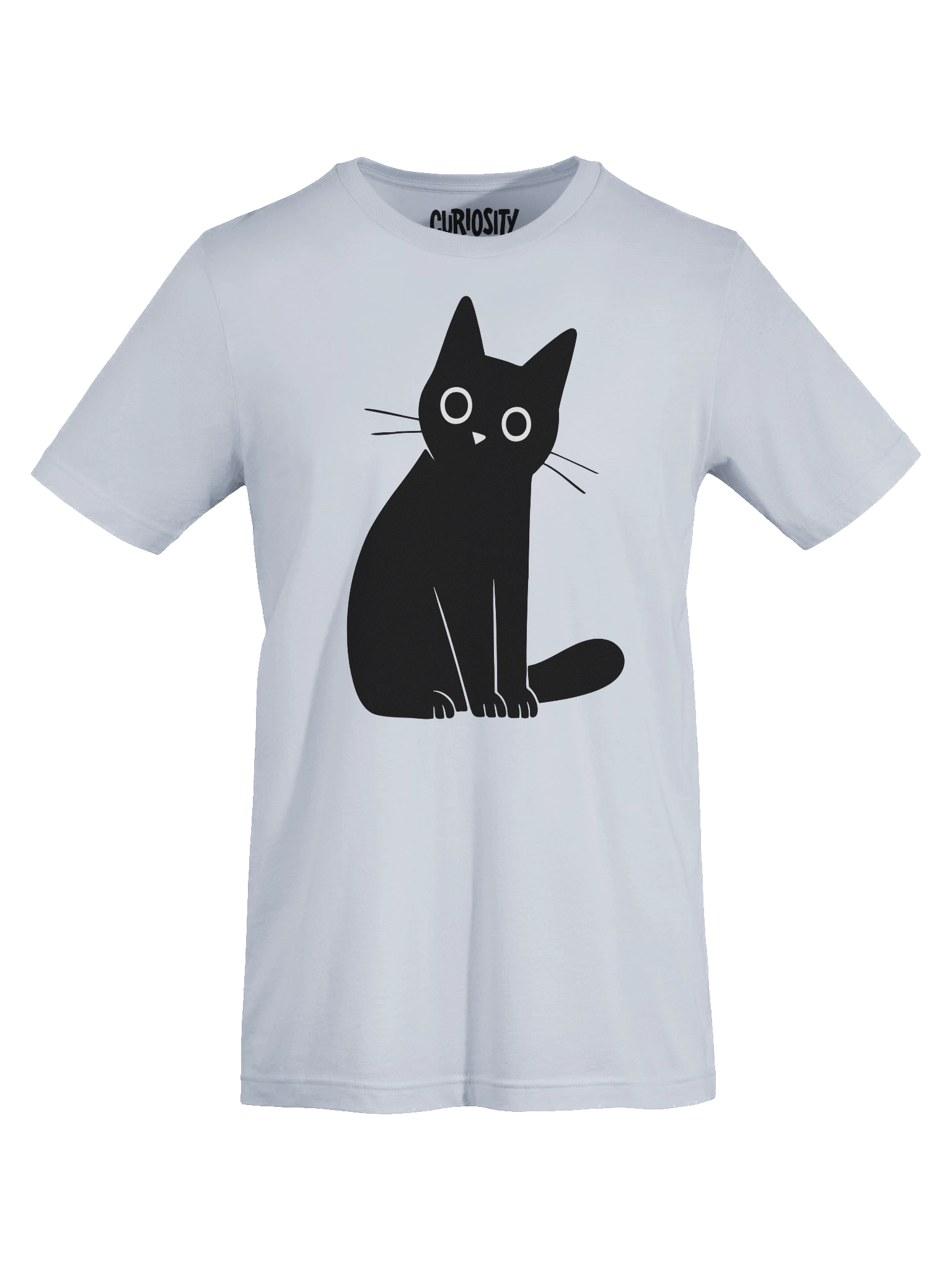 Curious Black Cat T-Shirt product image (4)