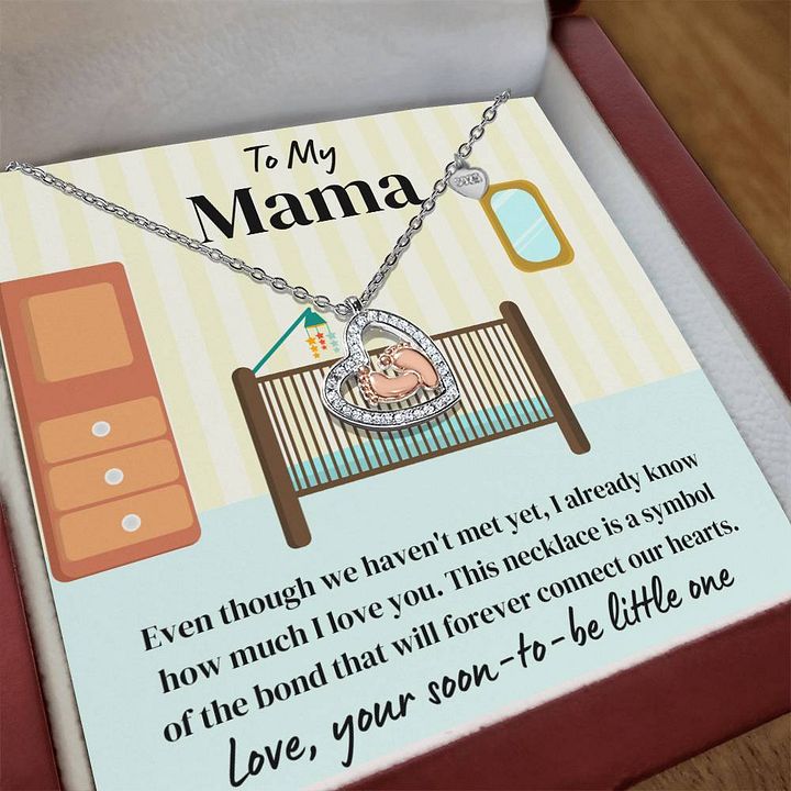 To My Mama Baby Feet Necklace - Unbreakable Bond product image (2)