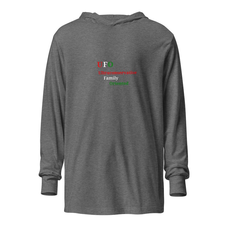 UFO Ultraconservative Family Oriented Hooded Tee product image (1)