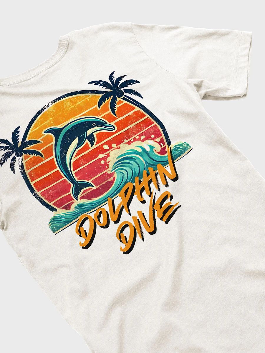 Sunset Dolphin Dive T-Shirt product image (30)