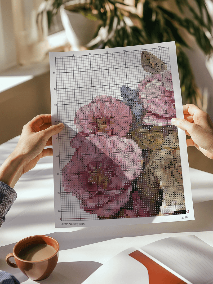 Bloom & Bones Cross Stitch Pattern product image (2)