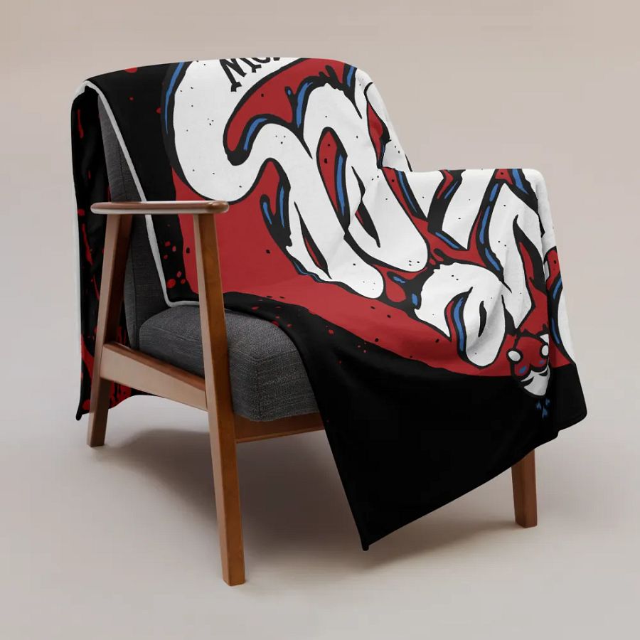 L2A Red Splatter Blanket product image (3)