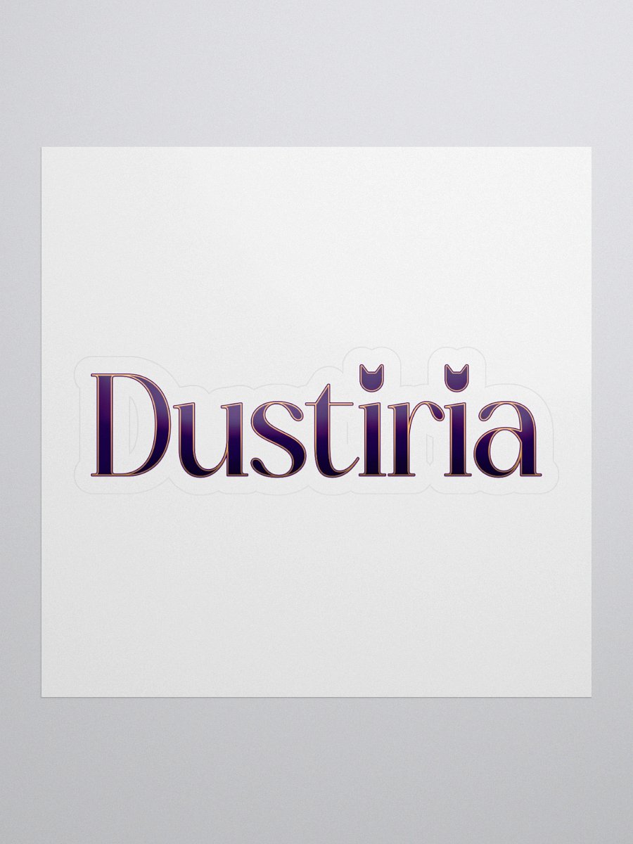Dustiria Font sticker product image (1)