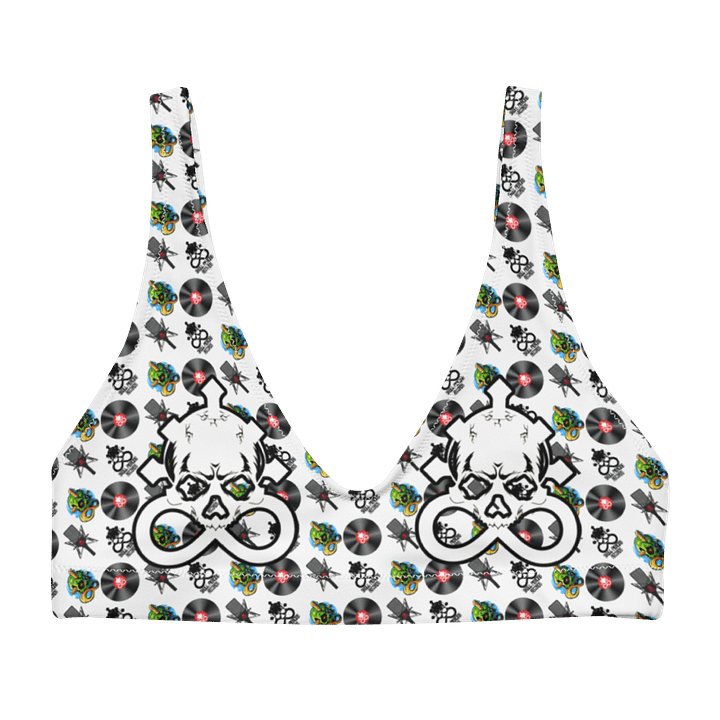 Skull Piercing Records Wave 2 Bikini Top product image (1)
