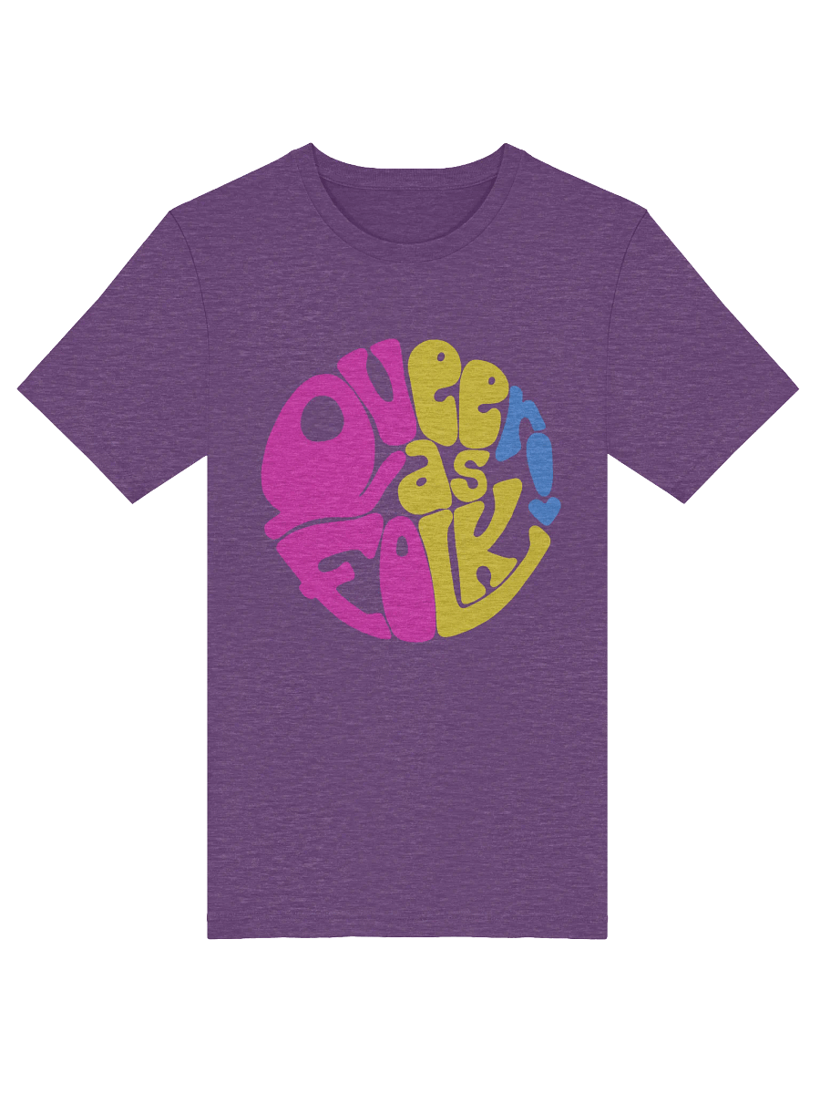 Pansexual Queer as Folk big print tee product image (5)