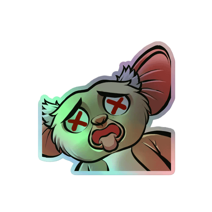 DED Holographic Sticker product image (2)