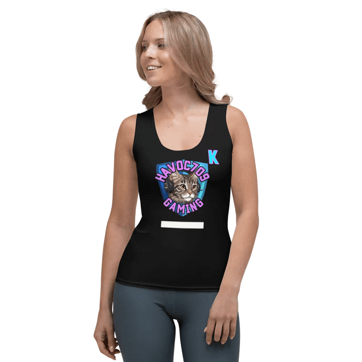 Kitty Krew Ladies 1 Plate Tank Top [black] product image (1)