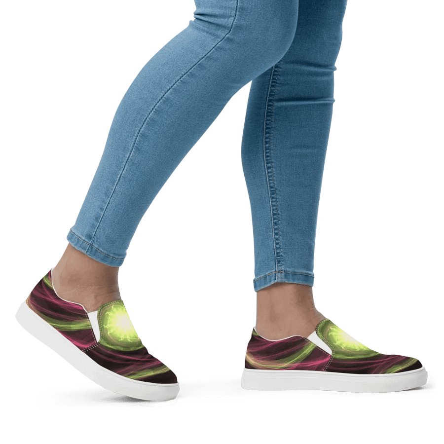 Slip on Sneakers with high frequency print product image (8)
