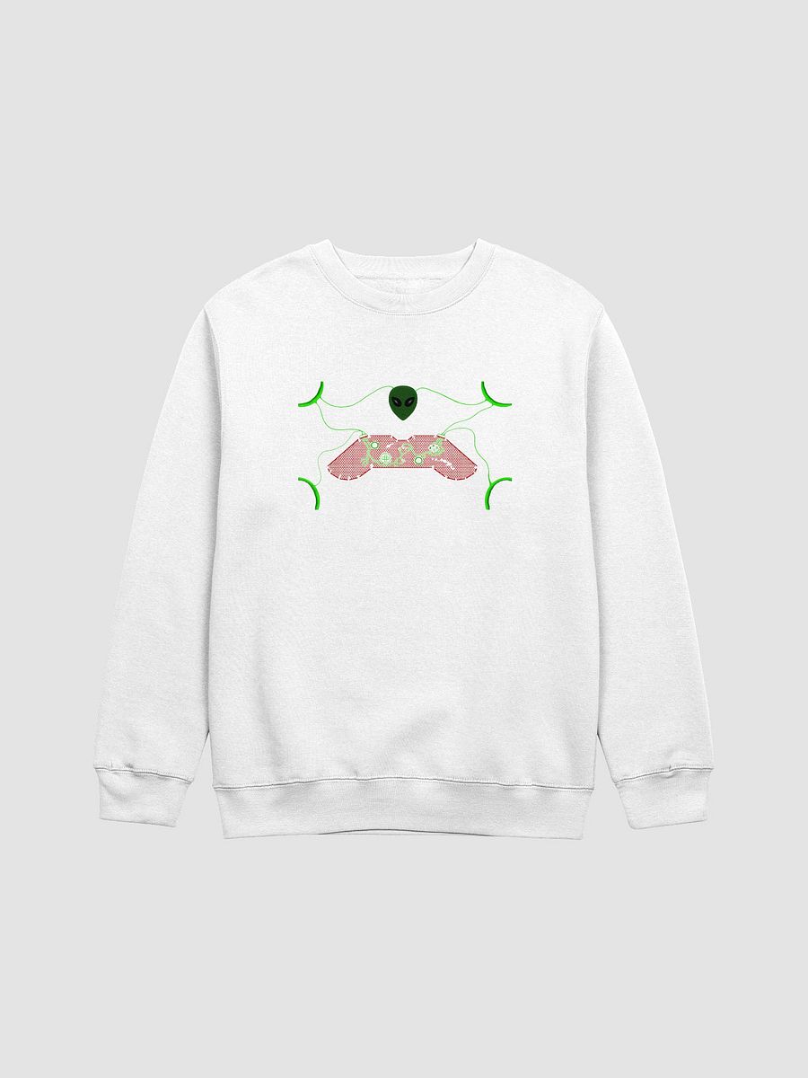 Neon Alien Controller Crewneck product image (1)