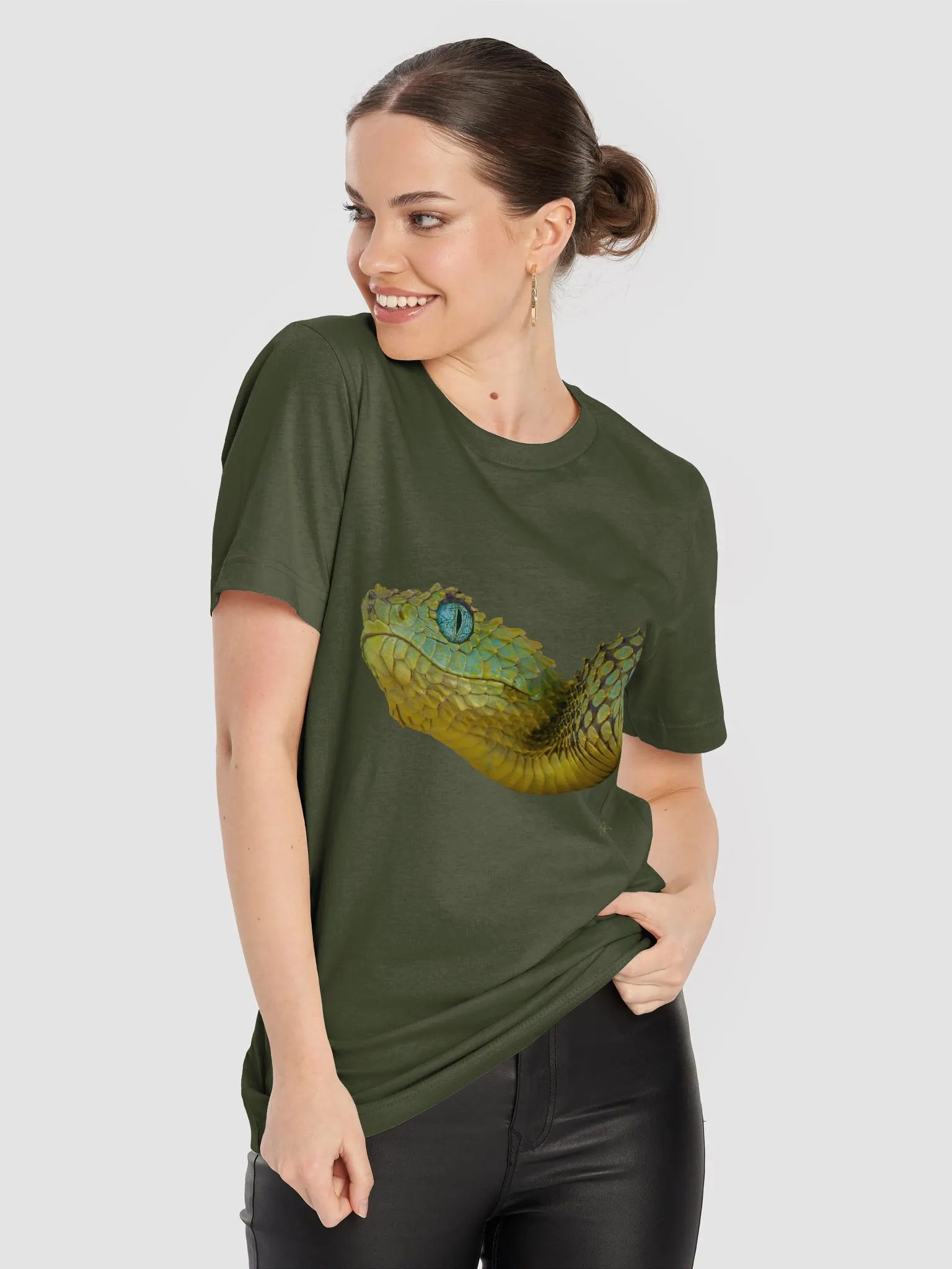 Snake Atheris T-shirt product image (4)