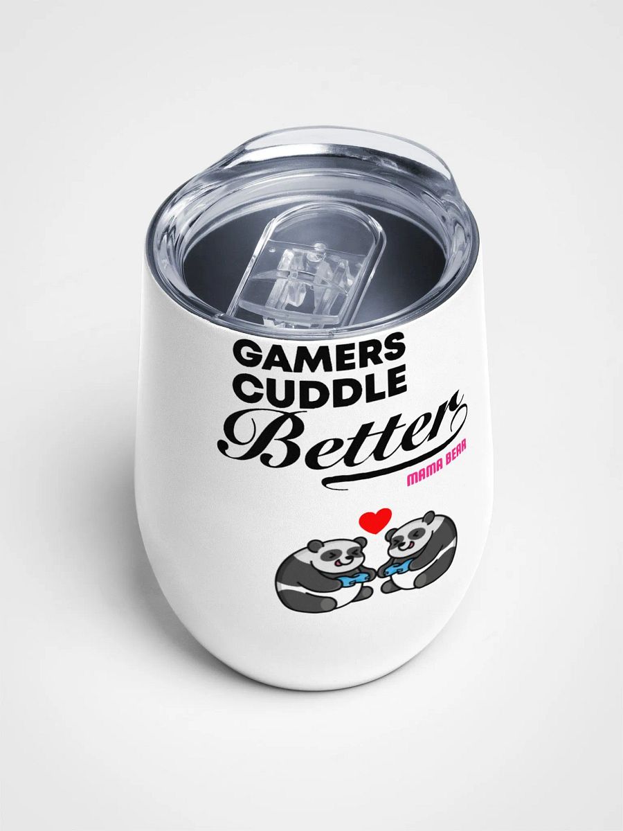 Gamers Cuddle Better Wine Tumbler product image (4)