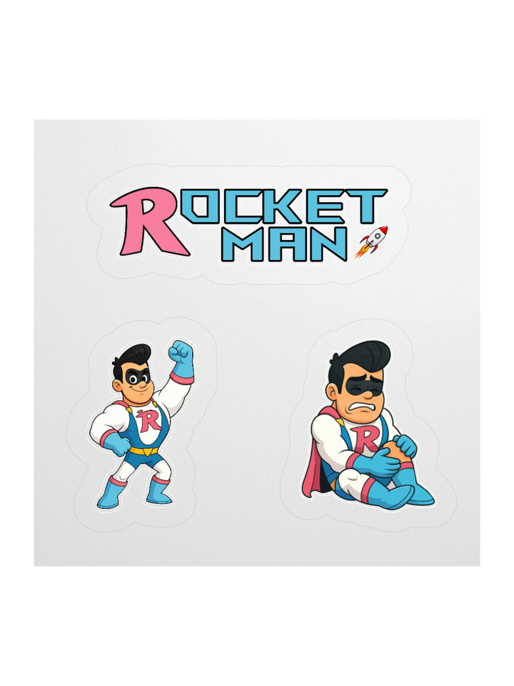 Rocket Man Stickers product image (1)
