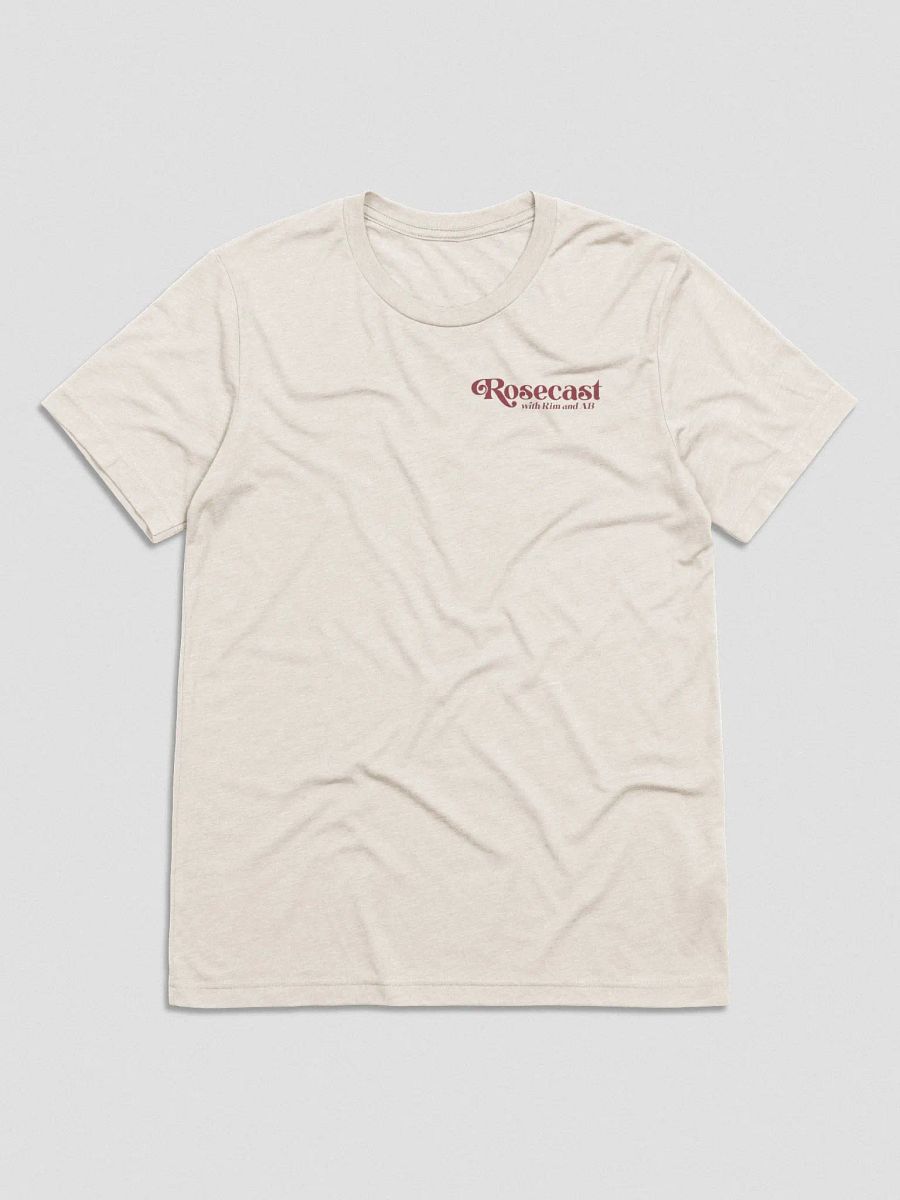 Retro Rose T-Shirt (Triblend) (Front and back) product image (2)