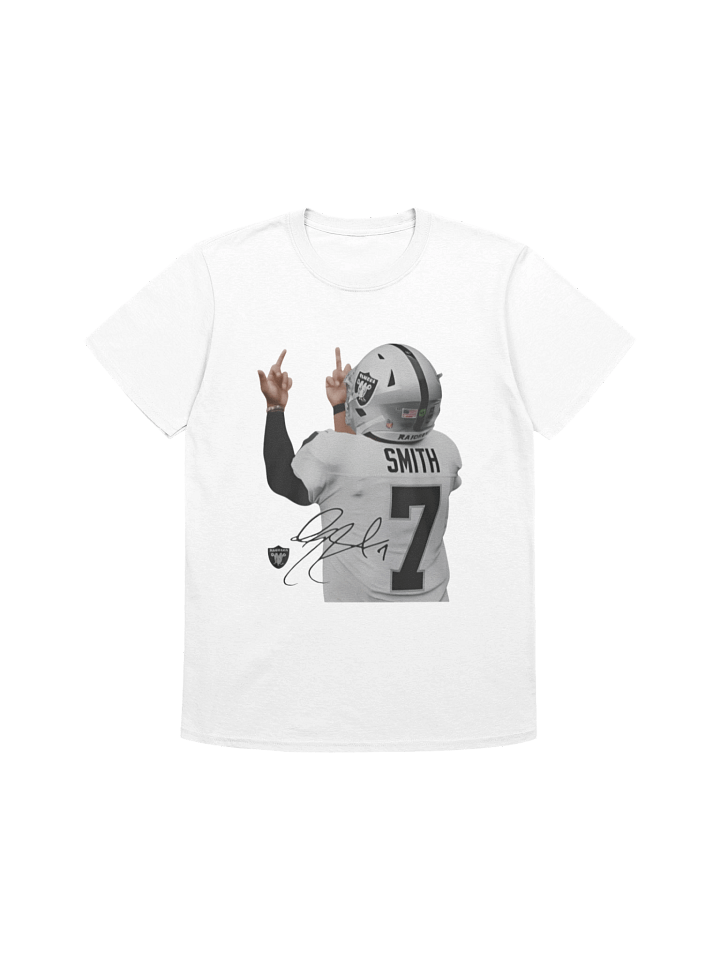 Geno Smith Middle Finger Las Vegas Raiders Signature Shirt product image (1)