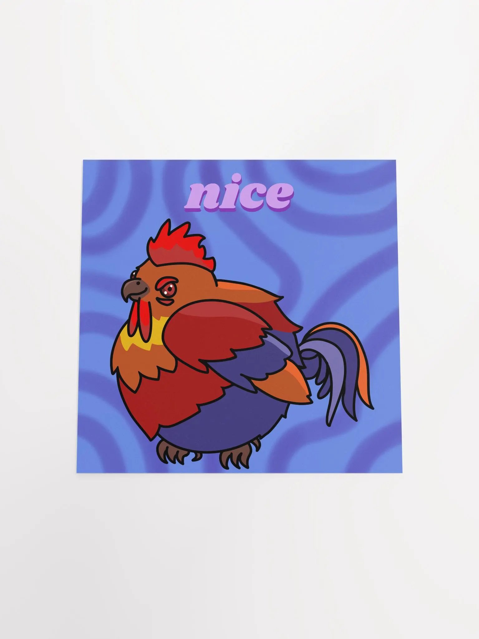Trippy Nice Bird Poster product image (11)