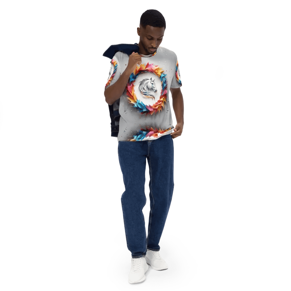 Vibrant Horse T shirt product image (5)