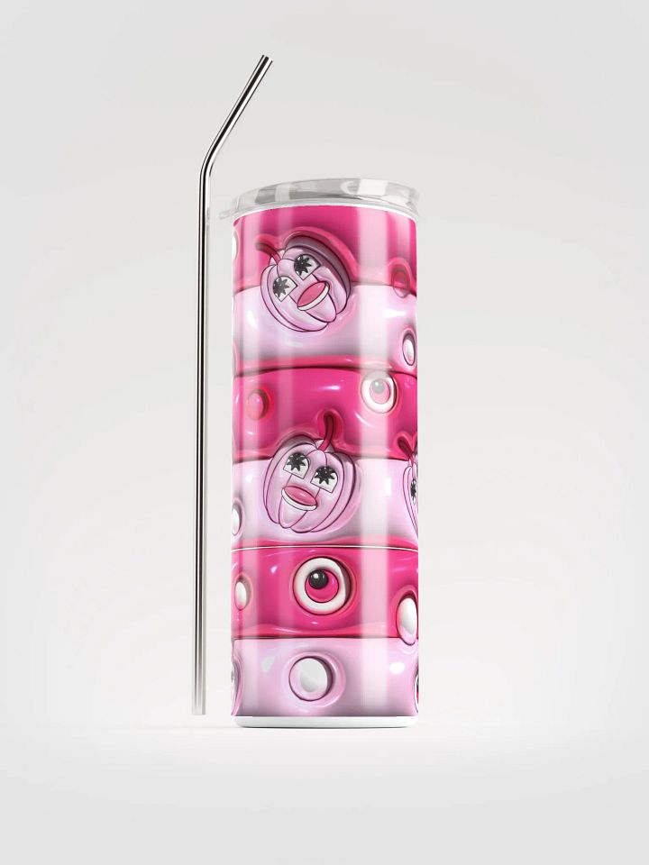 Whimsical Pumpkin Party Stainless Steel Tumbler product image (1)